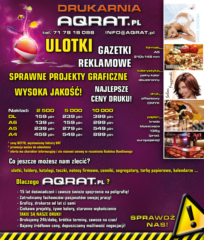 Drukarnia AQRAT.pl